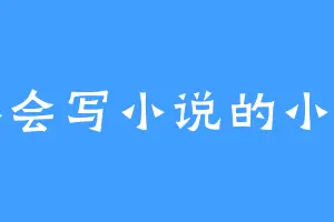 不会写小说的小艾