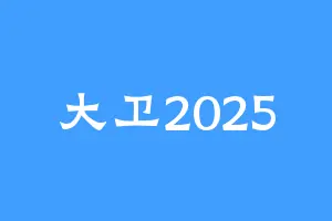 大卫2025