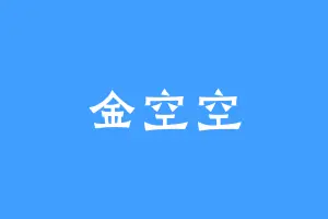 金空空