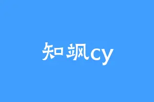 知飒cy