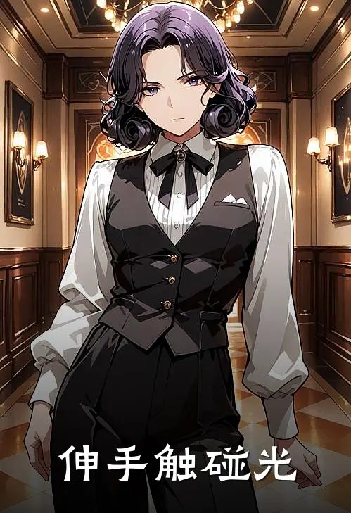 伸手触碰光