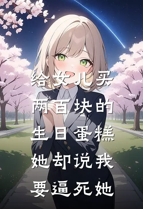 给女儿买两百块的生日蛋糕，她却说我要逼死她