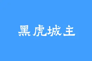 黑虎城主