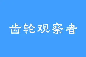 齿轮观察者