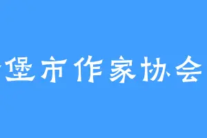 比奇堡市作家协会主席
